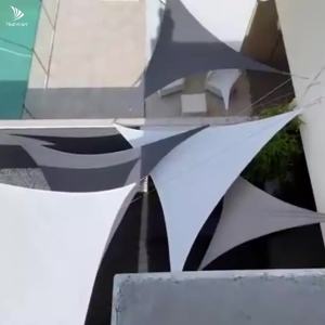 Triangle Sun Shade Sails Big Waterproof Sun Shelter Garden Tent Outdoor Canopy Sunshade Protection Patio Pool Awning Shade Cloth