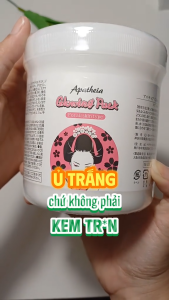 Kem ủ trắng cô gái Apatheia Glowing Pack Bae World Nhật Bản - Hũ 500g