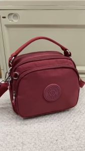 JIELSHI Keysa 6-037# - Tas Selempang Wanita - Slingbag Wanita Bahan Kanvas Premium #SL.384