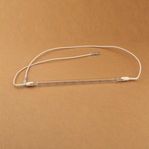 210mm  220V 900W Vacuum Halogen Heat Tube with 20cm Wire for Electric Heater Heating Element Tungsten Lamp