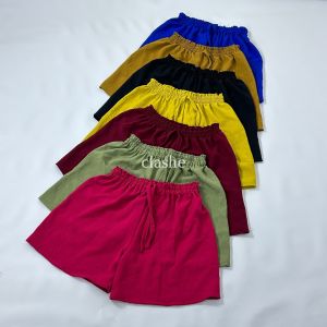 Celana Pendek Wanita Dewasa Sehari-hari Korean Style Bahan Crincle Airflow Anti Lecek Terbaru Kekinian Yuma Pants by Clashe