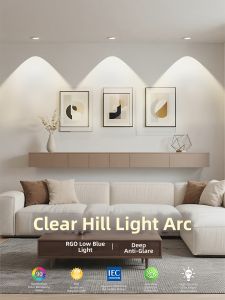 jiuxin lighting | Anti-glare Full Spectrum LED Recessed Ceiling Light 75mm