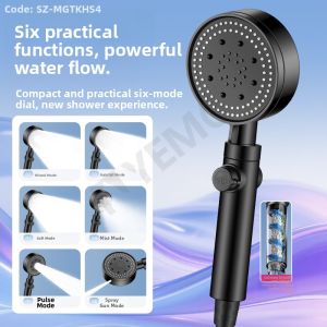 YEMO | High-Pressure Water-Purifying Shower Head Suite