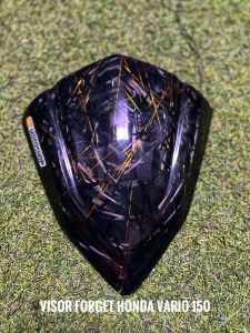 PROMO VISOR HONDA ALL VARIO 125 150 ANTI PECAH + DOUBLE TAPE 3M KUAT MODEL CARBON FORGET WINDSHIELD VARIO VISOR VARIO KACA ANGIN VARIO DEPAN