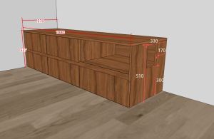 Window bay storage bed frame customize singapore