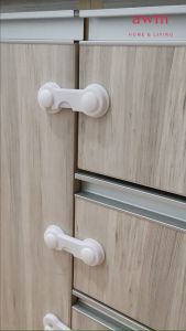 AWM Multi-function Child Baby Safety Lock Cupboard Cabinet Door Drawer Latches 宝宝抽屉安全锁 Kunci Bayi Pintu Laci