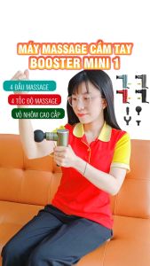 Máy massage cầm tay Booster Pocket MINI - 4 đầu