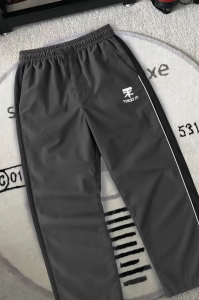 TRACK PANTS GREY Celana Panjang Nylon | Baggy Trackpants | Loose | Hitam | CELANA TRACKPANTS PARASUT | TRACK PANTS Casual