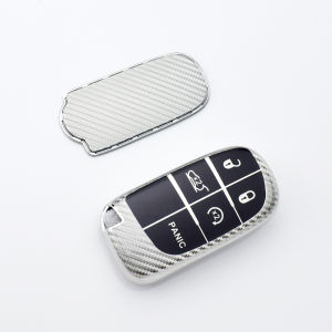 TPU Car Key Case for Jeep Compass COMPASS Car Key Case 2021 2020 2019 2017 SUV Shell Fob Auto Accessories