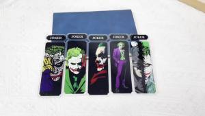 Bandai | Thẻ Đánh Dấu Trang Acrylic Joker Thiết Kế Hình Học Dành Cho Người Hâm Mộ Truyện Tranh & Người Sưu Tầm Lý Tưởng Để Đọc Sách Tại Nhà Văn Phòng Hoặc Thư Viện Quà Tặng Halloween Sinh Nhật Giáng Sinh