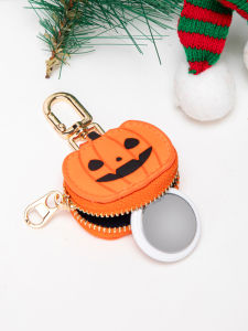 Móc Khóa Nhỏ Xinh Bằng Da PU Phụ Kiện Thời Trang Cá Tính Cho Túi Halloween Đồ Trang Trí Nhẹ Nhàng Dành Cho Các Cô Gái