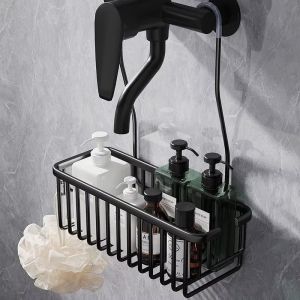 Bathroom Shower Rack Washroom Shower Gel Hanging Basket Storage Rack Shower Room Toilet Wall Hanging Drain Basket