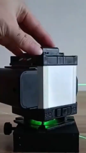 16 line laser level powerful horizontal and vertical green laser beam 360 degree rotatable window self leveling tool