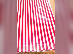 20PCS 58*58cm Striped Ouya Paper Flower Wrapping Paper OPP Material Two-color Wrapping Paper Bouquet Gift