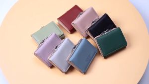 ABC Dompet Koin Uang Lipat F6 Dompet Kulit Dompet Mini Murah Real Pic