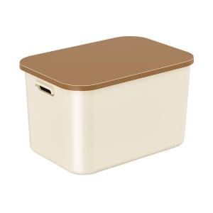 MEIZHUFU | Plastic Storage Box for Snacks and Toys Rectangle with Lid