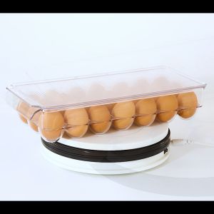 Johor Seller Egg Storage Bin With Lid Stackable Refrigerator Eggs Storage Box BPA Free Eggs Dispensers