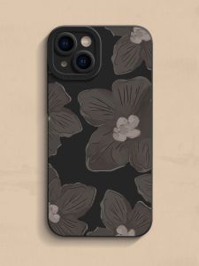Creative Floral Silicone Phone Case for iPhone 17/16/15/14/13/12/11 pro Max Compatible with Various Models Funny And Stylish