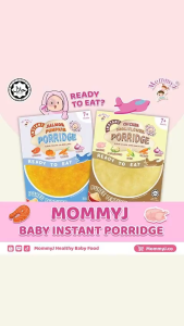 ZÉRA Mom - [HALAL] MommyJ Baby Instant Porridge Convenient Travel Friendly Baby Meal - 3 Flavours [7m+]