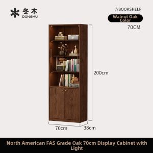 DONGMU | Dust-Proof Full Wall Bookcase Storage and Display Cabinet
