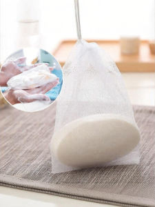 PISSA | Colorful Ribbon Dual-layer Foam Soap Net