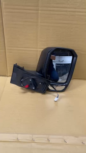 กระจกมองข้างไฟฟ้า รถตู้ คอมมูเตอร์ COMMUTER ปี 2020 ไฟเลี้ยวแอลอีดี ทรงห้าง สีดำ จำหน่ายเป็นข้าง