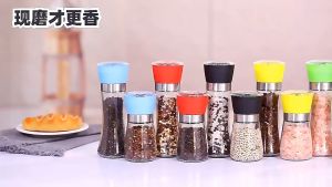 One Two Cups Penggiling Biji Lada Spices Pepper Mill Grinder 160ml - M15996 - Black