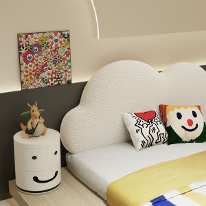 Adorable Cloud Bedside Cushion Soft Pack Tatami Style Child Friendly Skin Sensation 1 Meter 5 Bed Backrest Anti Collision