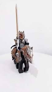 Mô Hình Lắp Ráp Kiếm Sĩ Đen Guts Berserk Kiếm Sĩ Cưỡi Ngựa Đen Đồ Chơi Dũng Sĩ
