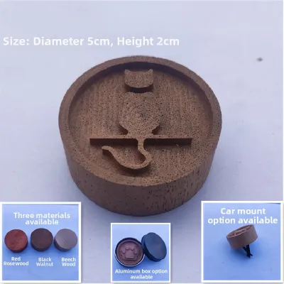 Car & Wardrobe Scent Diffuser Decorative Wooden Aroma Diffuser