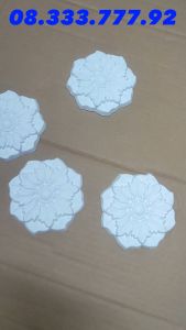 Phù điêu PU LUMI HOME họa tiết hoa góc cạnh trang trí khung tranh trần tường chất liệu PU siêu bền mã GH-8003