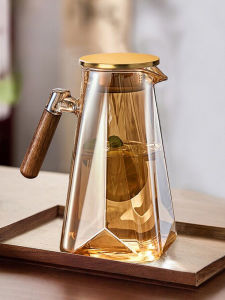 YIHUTEA | Heat Resistant Lightweight Luxury Glass Tea Pot