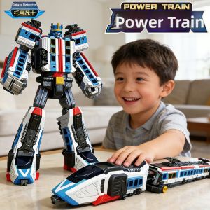 TUOBAOZHANSHI | Transformer Robot Model Train Armor Toy Gift
