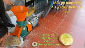 Sencomart chuyên sản xuất máy ép cám viên S150 giá rẻ