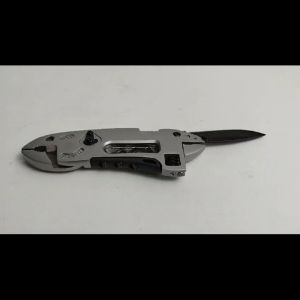 Perkakas Kunci Pas Multifungsi Serbaguna Pisau Lipat Pocket Stainless Steel Knife Wrench Plier 8520