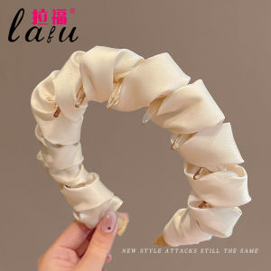 Womens High Hairline Hairband Face Washing Special Outdoor Wear Autumn Winter Hairband Pressure Hair Card Headwear