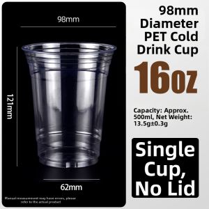 Disposable Cold Drink Cup 98mm