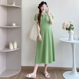 Maternity Summer Dress Stylish and Nursing Friendly