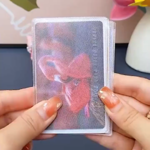 10pcs Waterproof Frosted Bank Card Holder Plastic Card ID Holders Case Protector Cardholder Transparent ID Card Cover