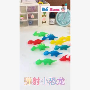 Set 5 Khủng Long bắn tường vui nhộn đồ chơi giải trí nhiều màu Shop Bố Sam