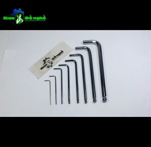 Lục giác đầu bi lẻ từ 1.5 đến 10mm C-MART F0171 - KIOT ĐỒ NGHỀ
