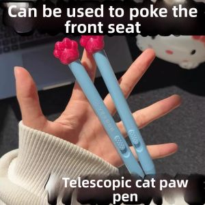 Retractable Cartoon Cat Claw Pen Stationery