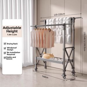 Hotata | Adjustable Floor Drying Rack
