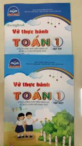 Sách - Combo Vở thực hành Toán 1 - tập 1 + 2 (Theo hướng phát triển năng lực Bộ Chân trời sáng tạo) (BT)