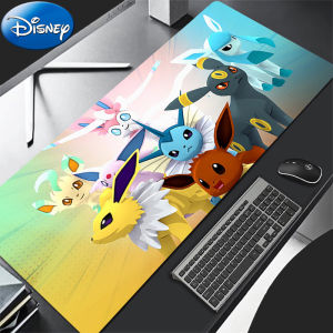 Bandai | 90x40cm Mouse Pad Pokemon Computer Speed Type Varpet Mat For E-sports Players Laptop Keyboard Pad HD Mousepad Office PC Desk Mat
