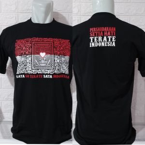 kaos PSHT desain Merah Putih NKRI Harga Mati