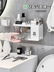 Giá Để Đồ Phòng Tắm 3 Lớp Bằng Nhựa Dán Tường Giá Để Đồ Vệ Sinh Cá Nhân Giá Để Đồ Phòng Tắm Không Cần Đục Lỗ