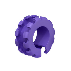 Windbreak Clothing Rod Fixing Buckle Hook Clothes Hanger Drying Button Silicone Buckle Clothes Hanger Ring Blow-Proof Non Slip