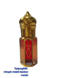 parfum bibit minyak wangi melati kraton 7ml warna merah