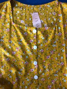 Evary Daster tompel Midi Emily // Daster midi bunga